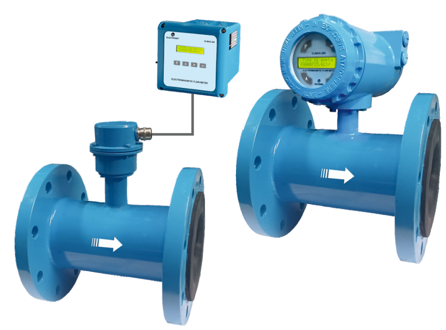 flow sensor magnetic inductive